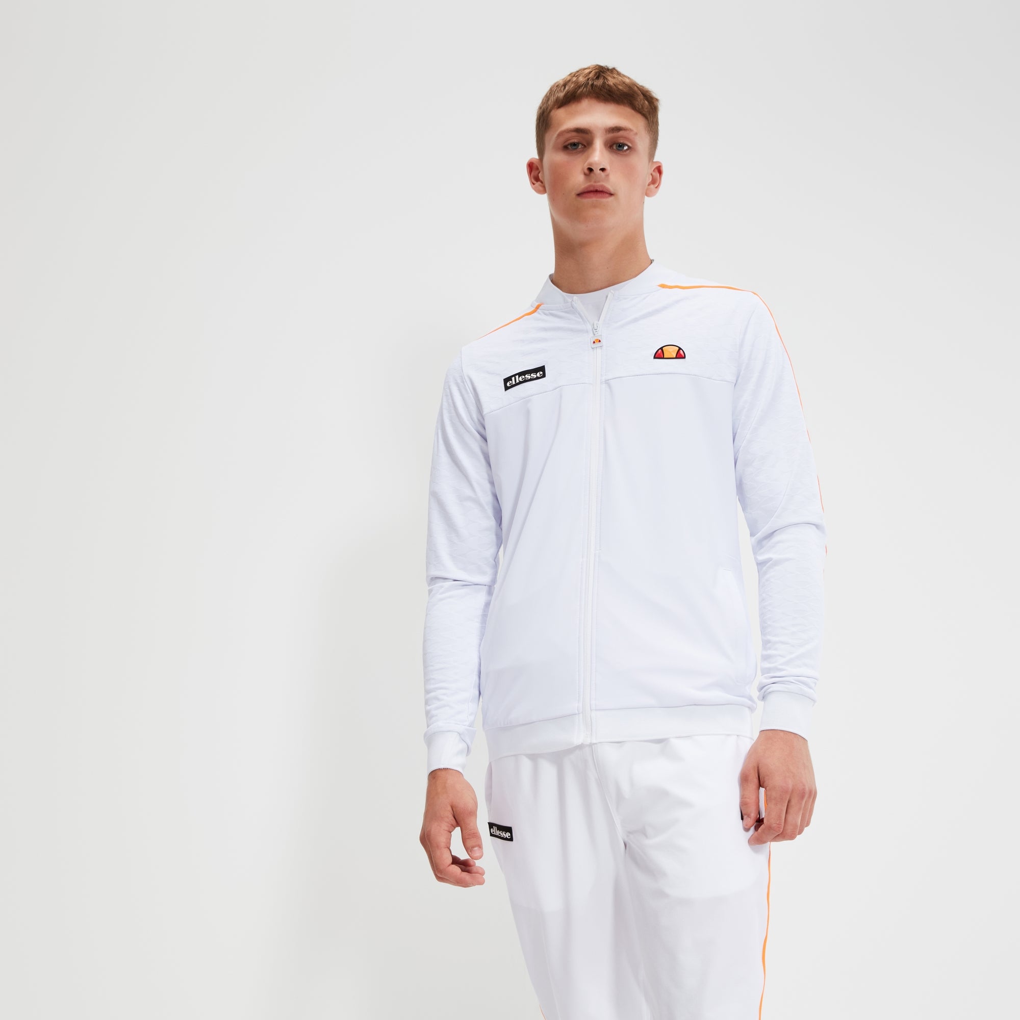 Men's Millook Track Top White | ellesse UK