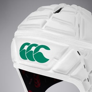 Adult Unisex Raze Headguard White/Green