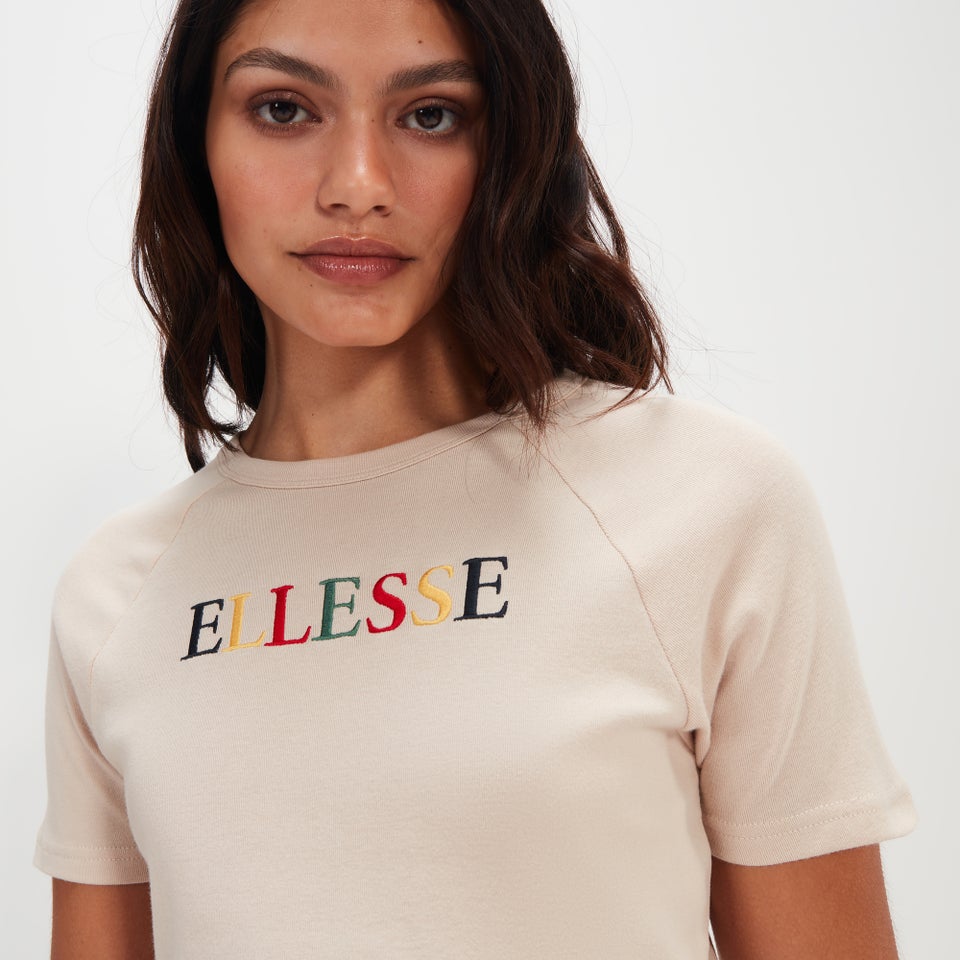 Women's Lyndsay Crop T-Shirt Beige