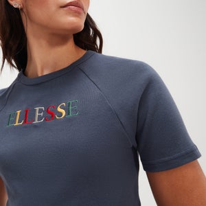 Crop-T-Shirt Lyndsay für Damen Dunkelblau