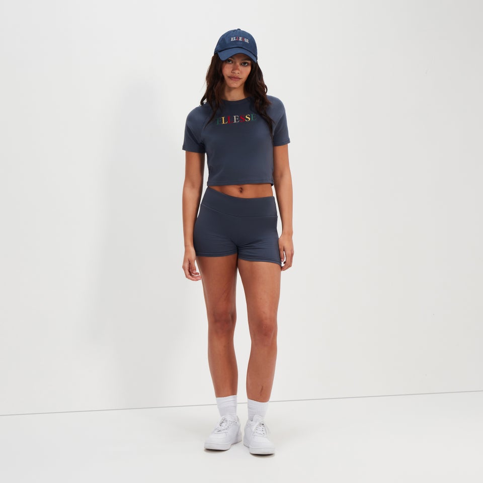 Women's Lyndsay Crop T-Shirt Dark Blue