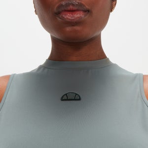 Women's Doretta Cropped Vest Dark Green