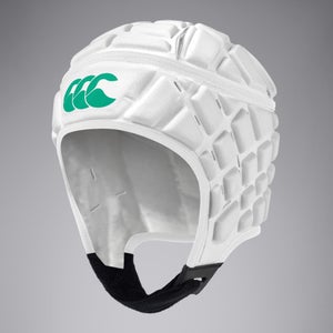CANTERBURY RAZE HEADGUARD JU JU WHITE/GREEN