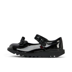 Junior Girls Kick Mj Bow Patent Leather Black