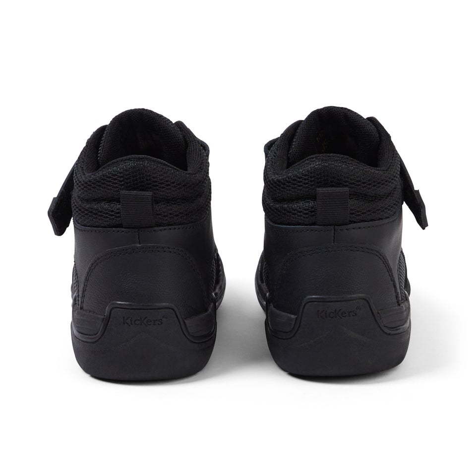Infant Boys Stomper Hi Leather Black
