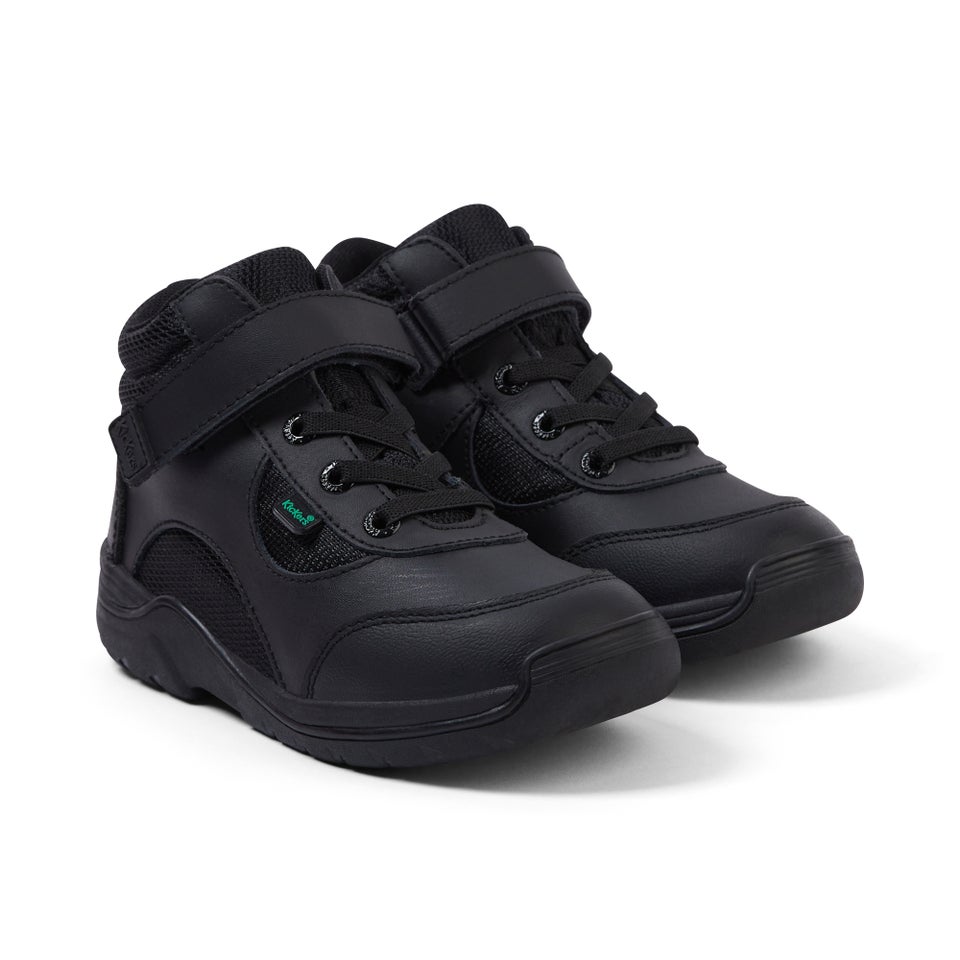 Infant Boys Stomper Hi Leather Black