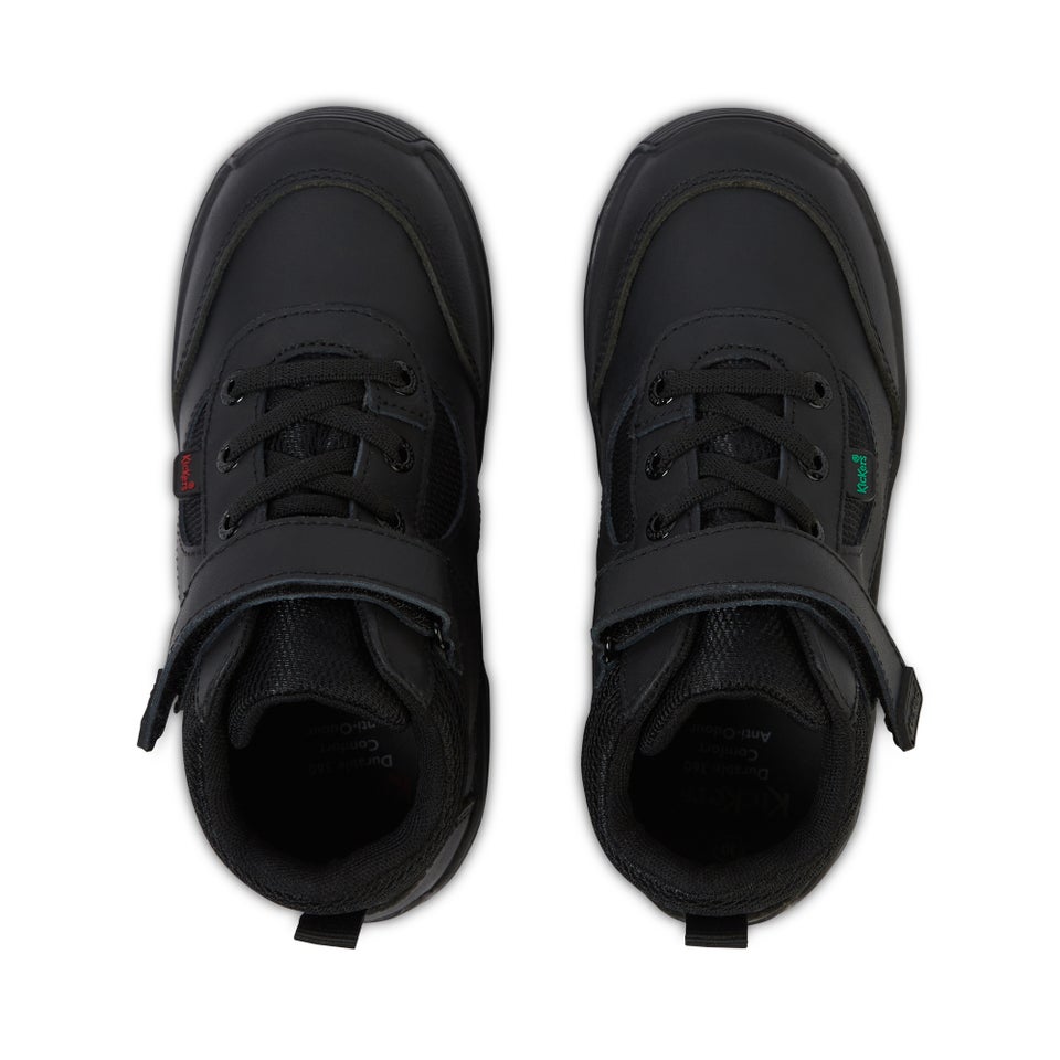 Infant Boys Stomper Hi Leather Black