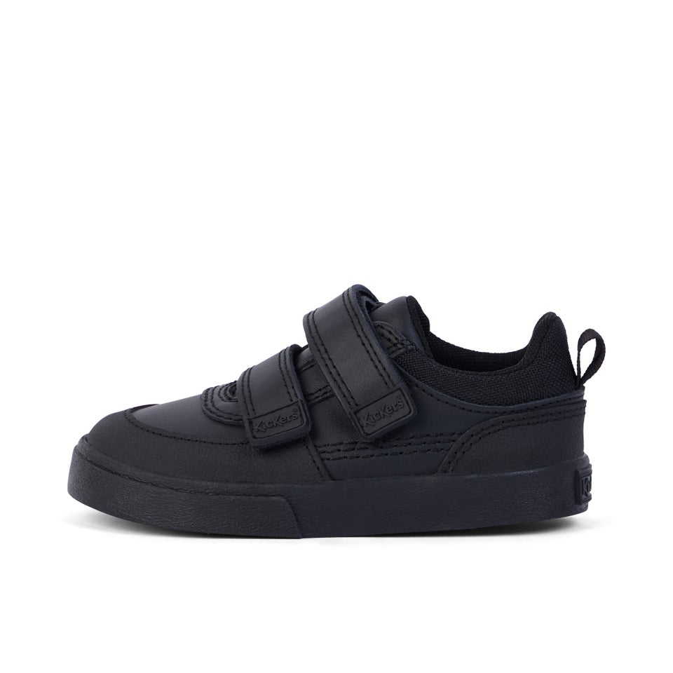 Infant Boys Tovni Scuff Lo Leather Black