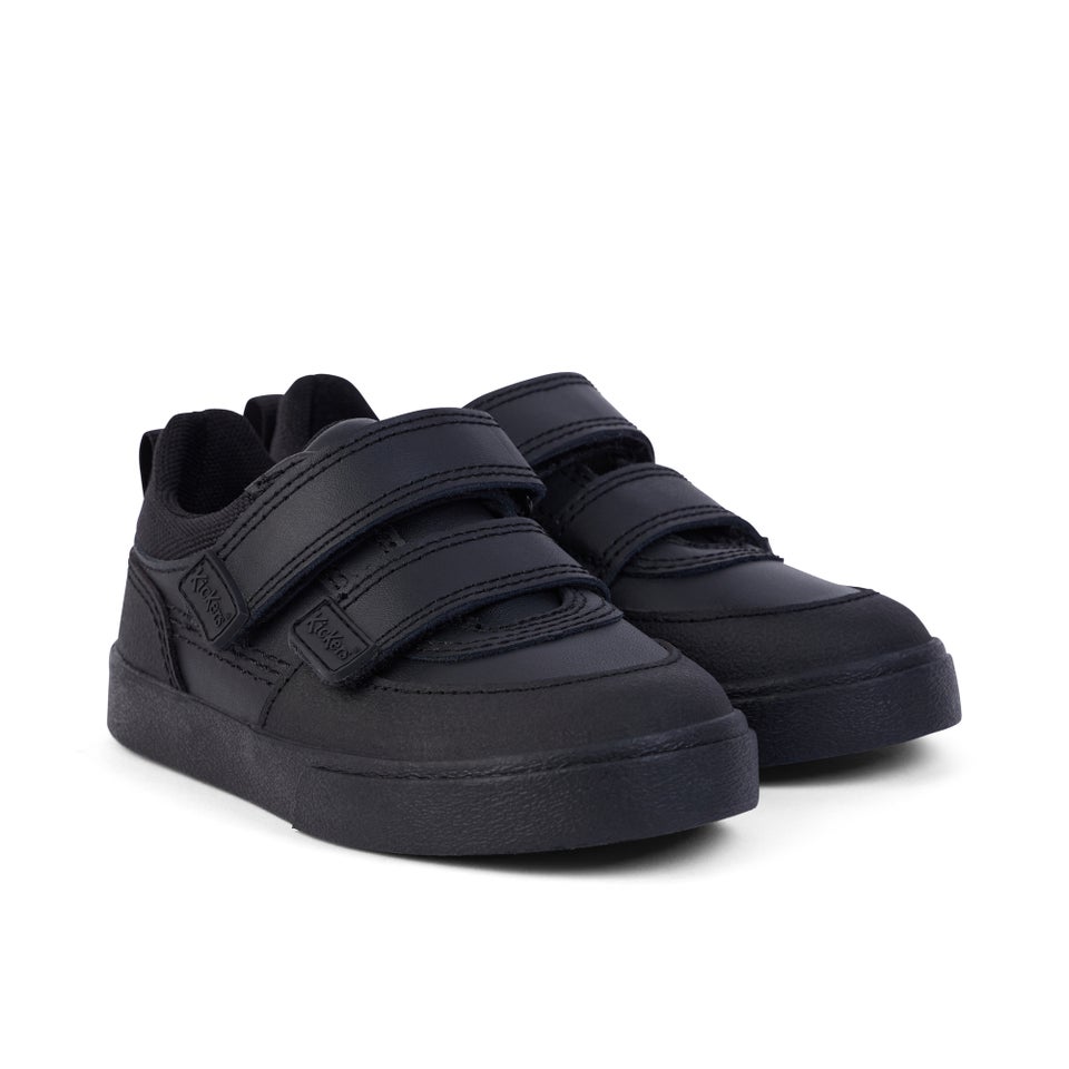 Infant Boys Tovni Scuff Lo Leather Black