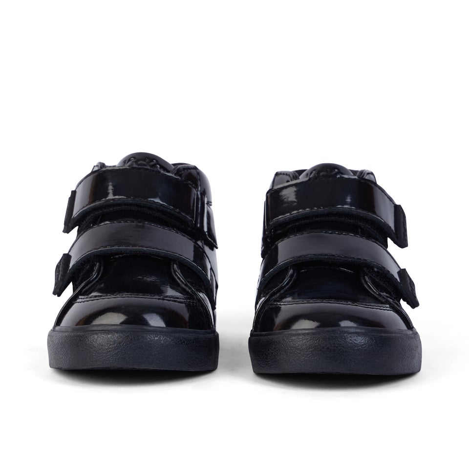 Infant Girls Tovni Hi Vel Stardust Patent Leather Black