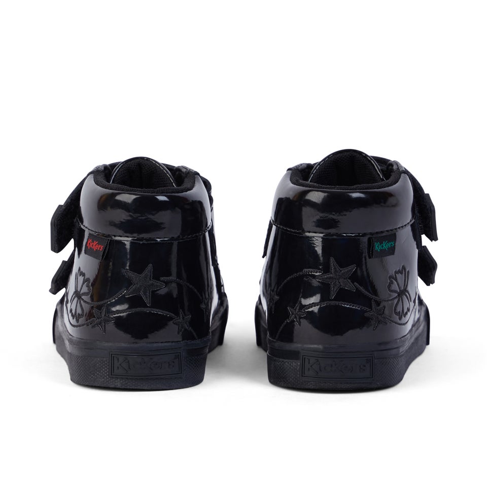 Infant Girls Tovni Hi Vel Stardust Patent Leather Black
