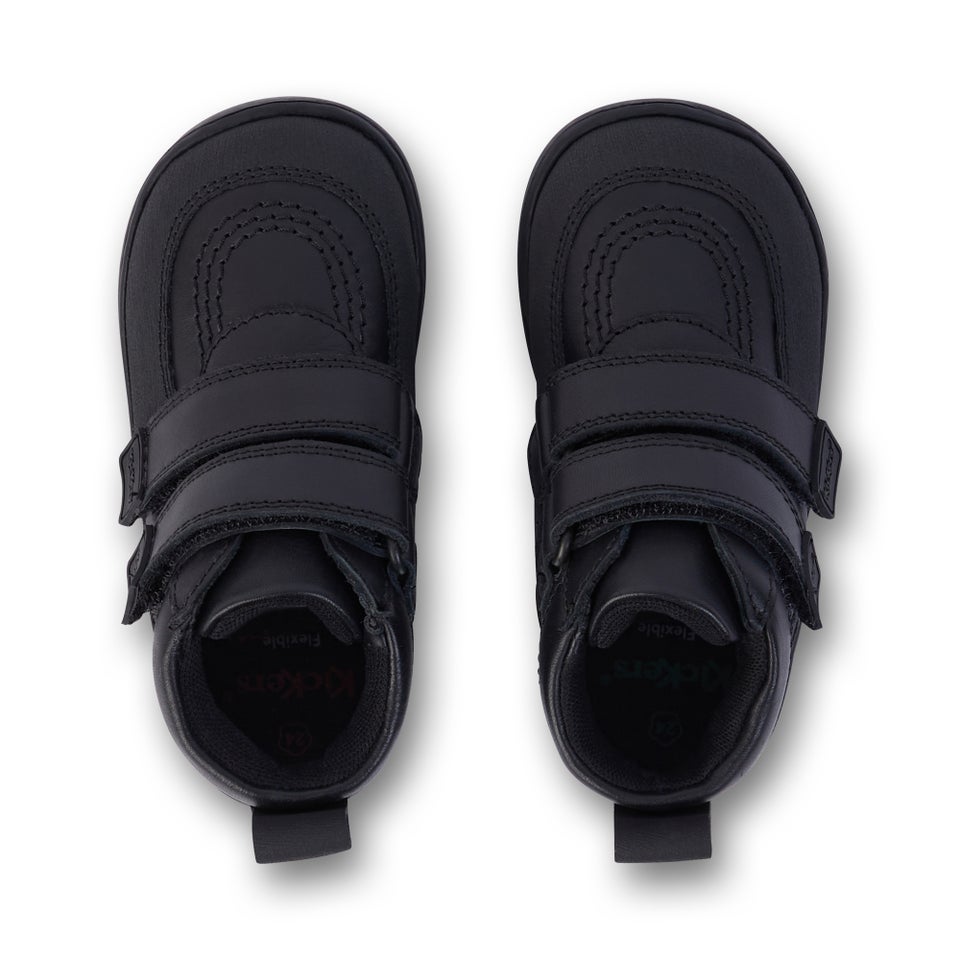 Infant Unisex Playflex Hi Vel Leather Black