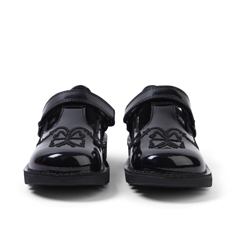 Infant Girls Kick T Stardust Patent Leather Black