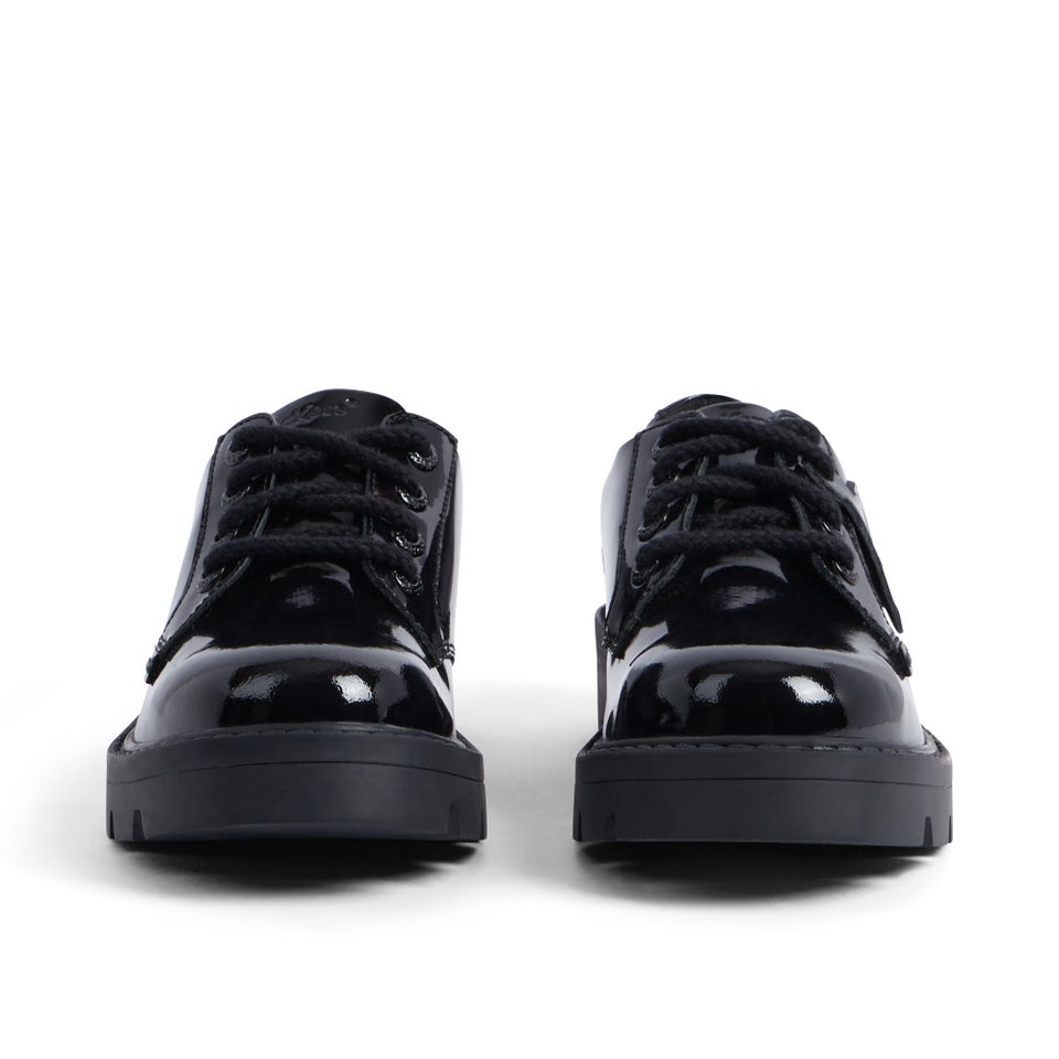 Junior Girls Kori Lace Patent Leather Black