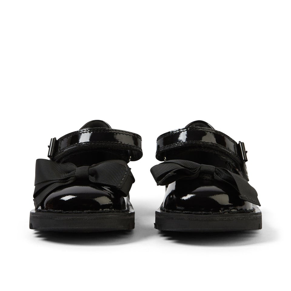 Infant Girls Kick Mj Bow Patent Leather Black