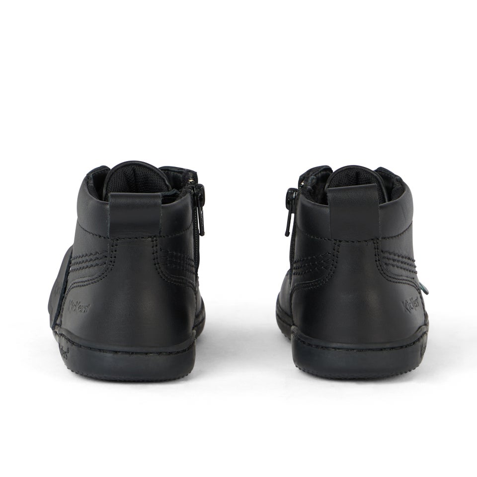 Infant Unisex Playflex Hi Leather Black