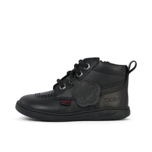 Infant Unisex Playflex Hi Leather Black - 7