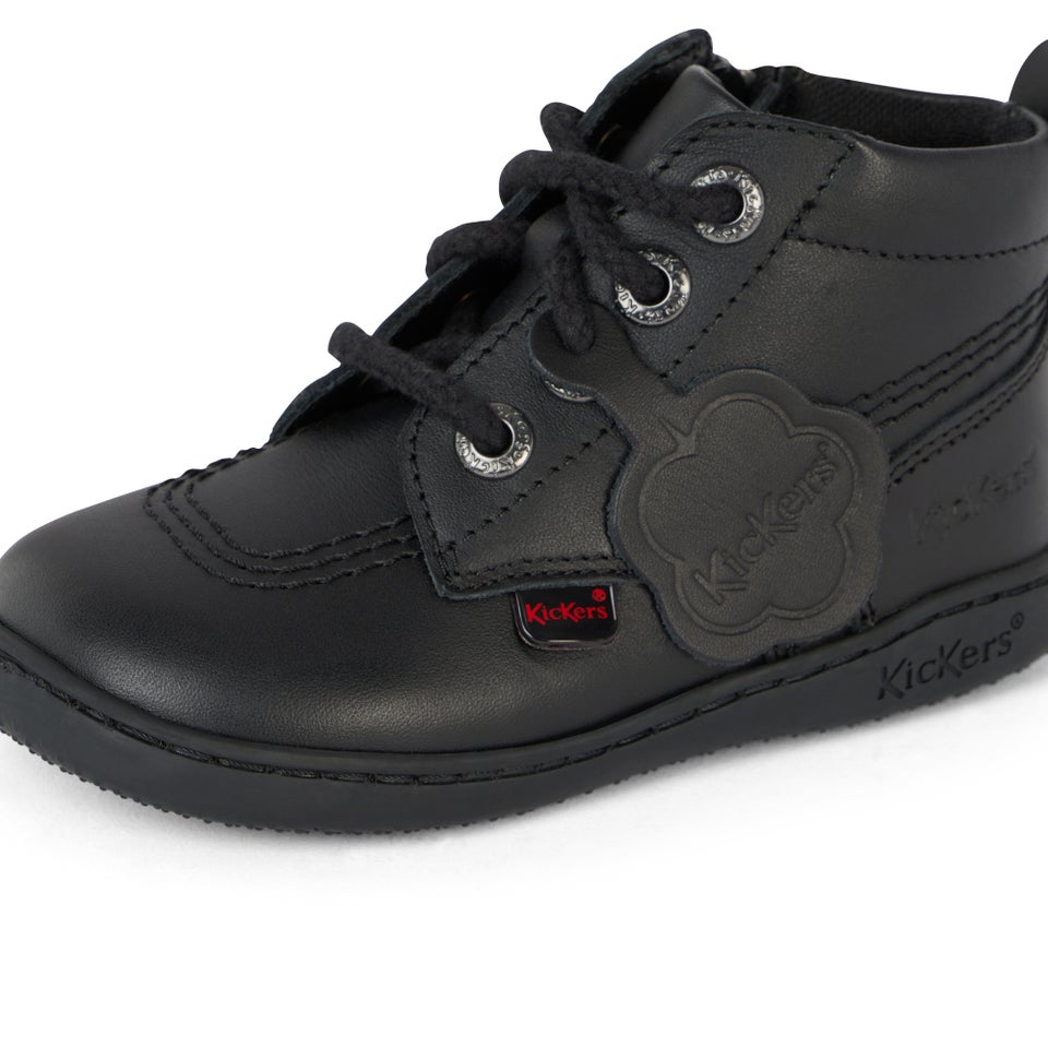 Infant Unisex Playflex Hi Leather Black