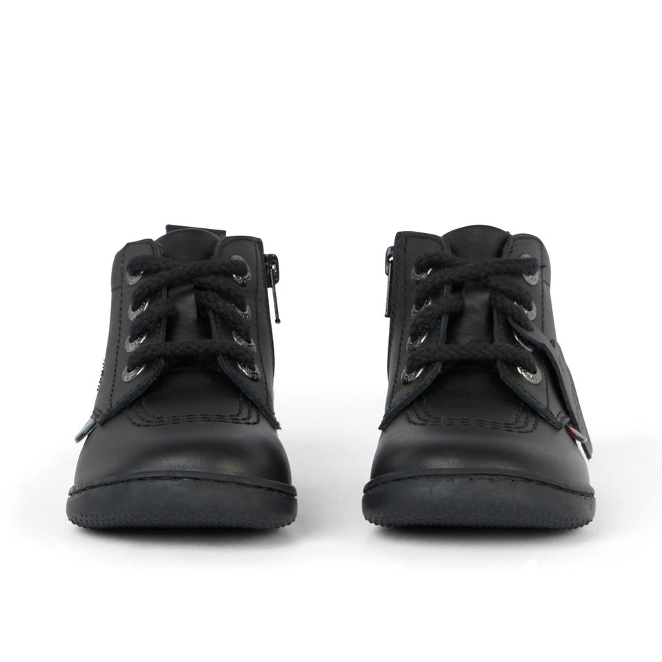 Infant Unisex Playflex Hi Leather Black