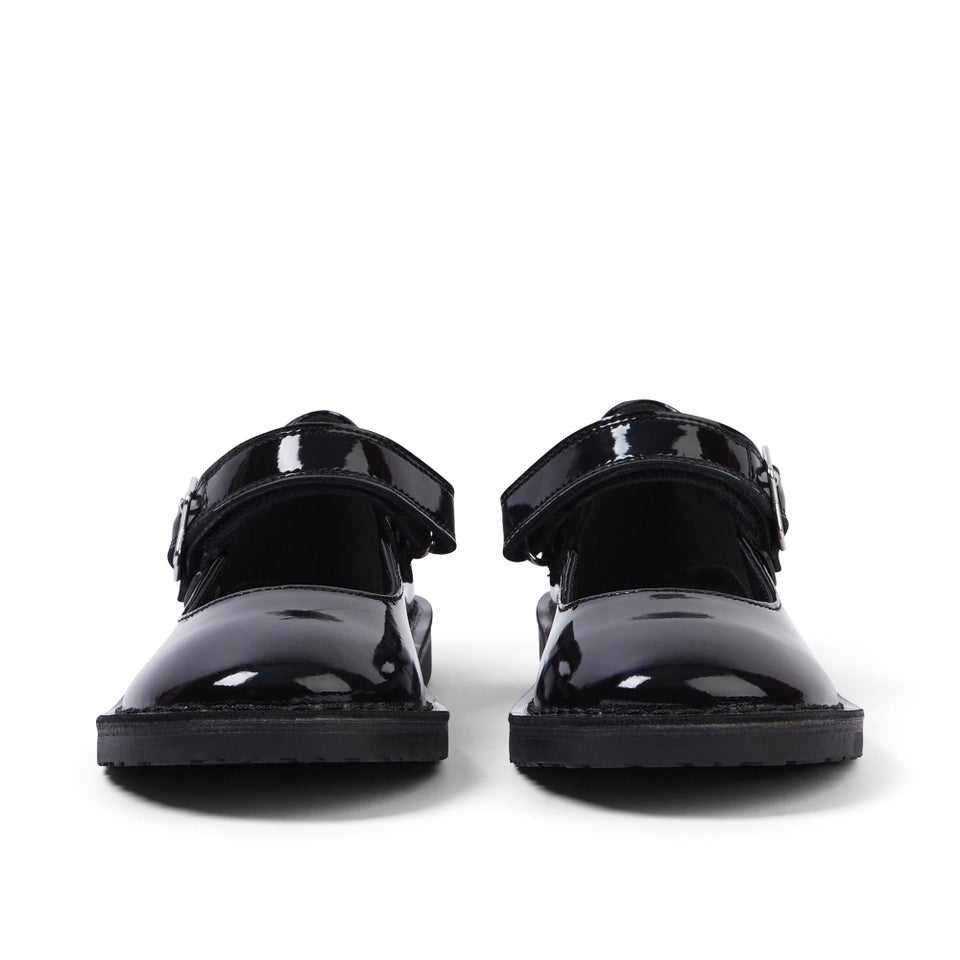 Junior Girls Adlar Mj Stardust Patent Leather Black