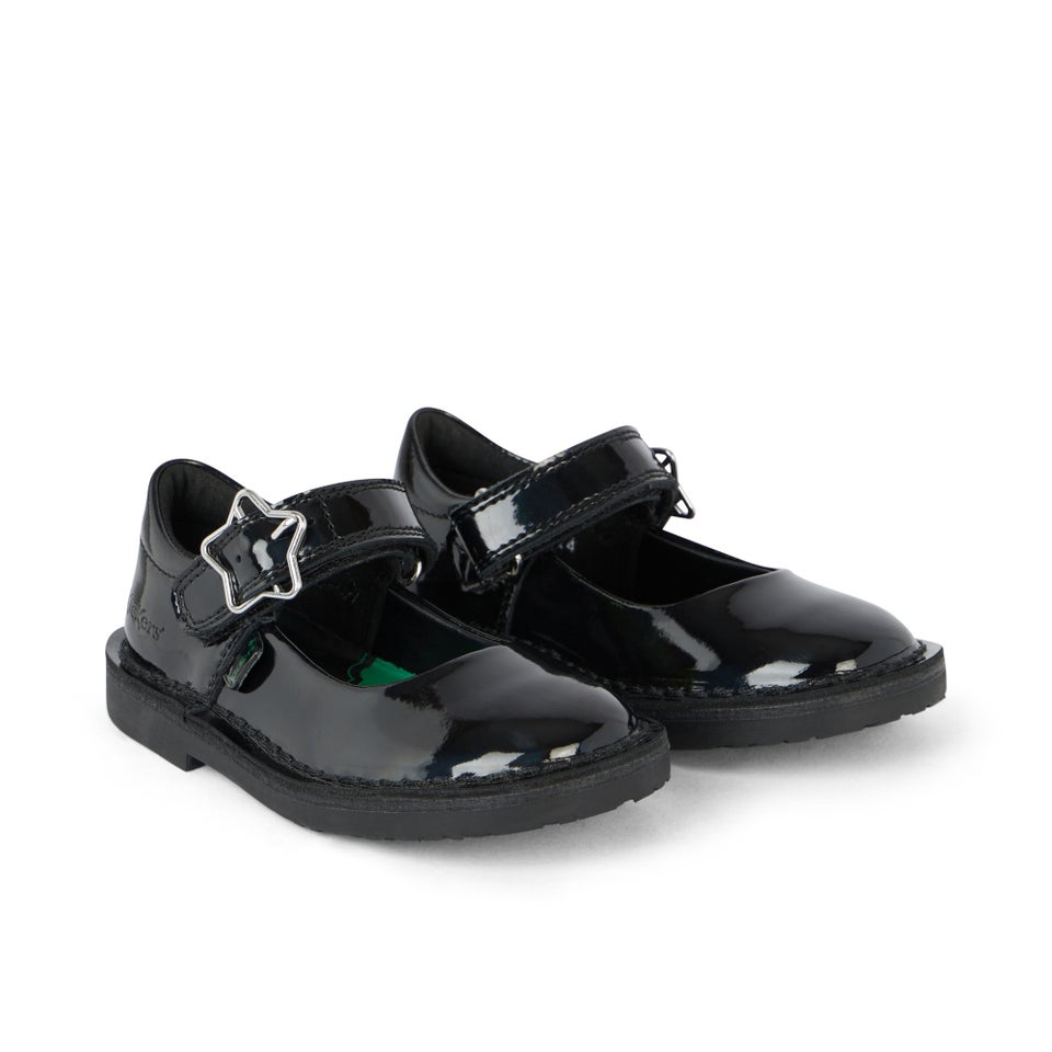 Infant Girls Adlar Mj Stardust Patent Leather Black