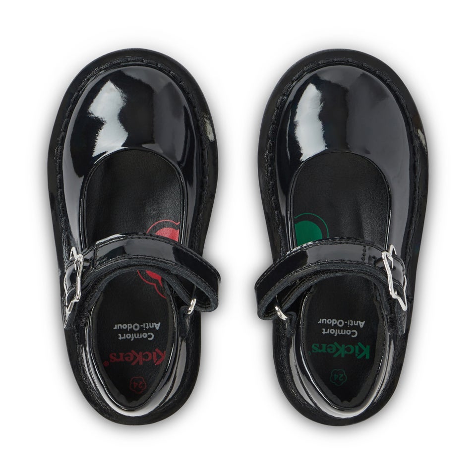 Infant Girls Adlar Mj Stardust Patent Leather Black