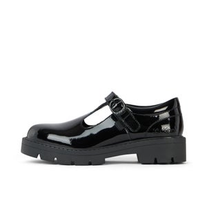 Junior Girls Kori T Bar Patent Leather Black