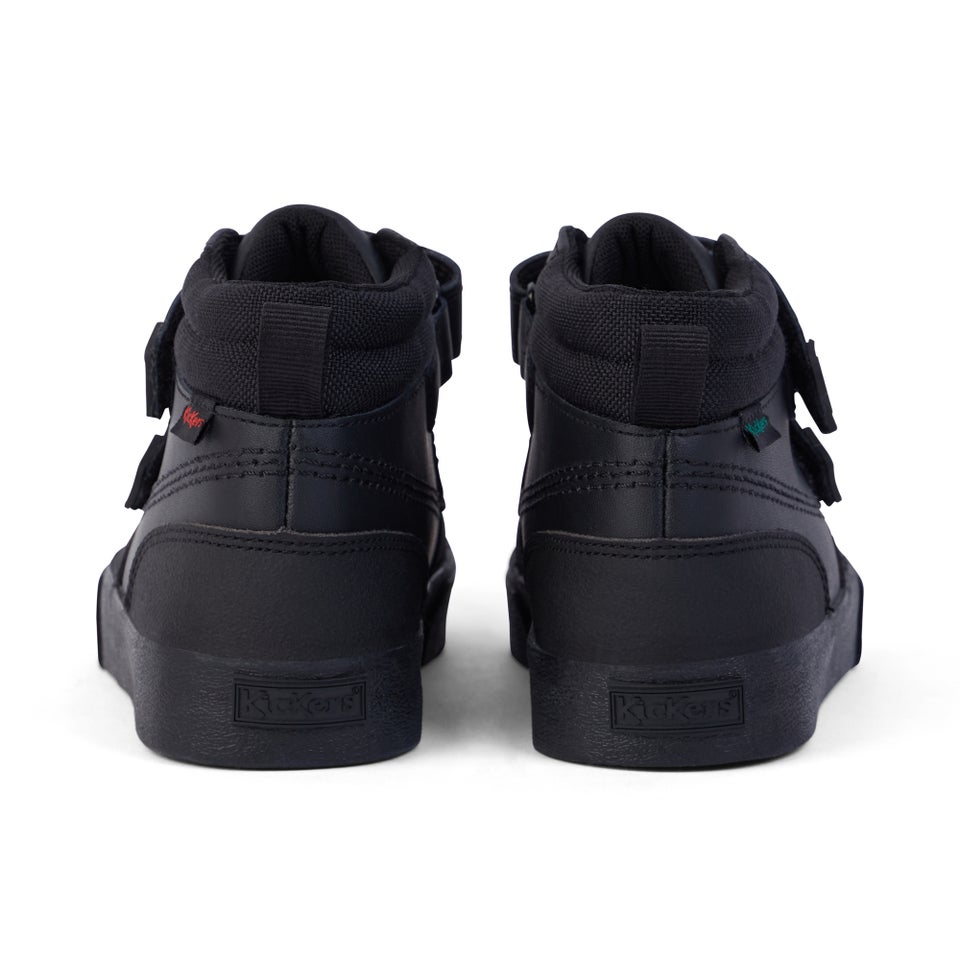 Junior Boys Tovni Scuff Hi Leather Black