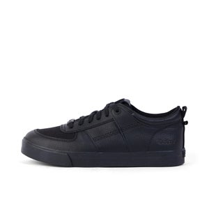 Youth Unisex Tovni Lo Mix Mesh Leather Black