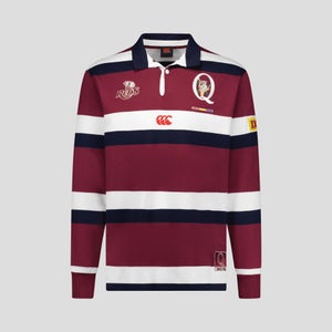 M QLD REDS RETRO JERSEY MAROON