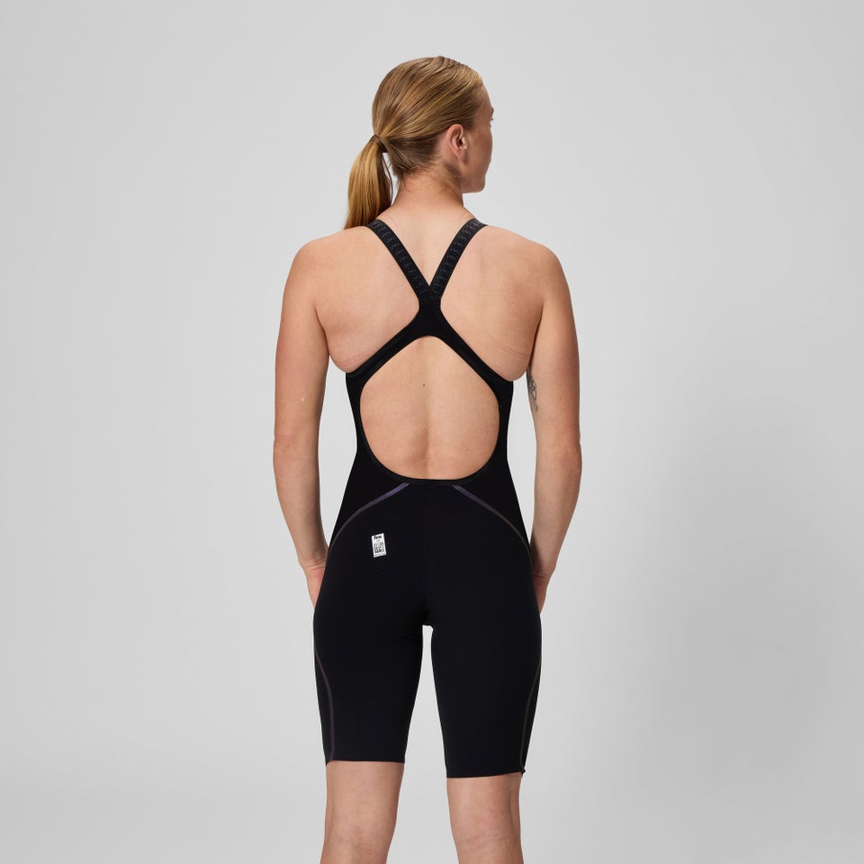 Women's Fastskin LZR Intent 2.0 Openback Kneeskin Black