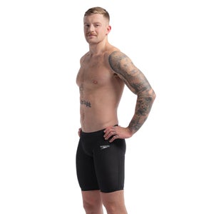 Cuissard de natation taille haute Fastskin LZR Pure Valor 2.0 pour hommes, noir