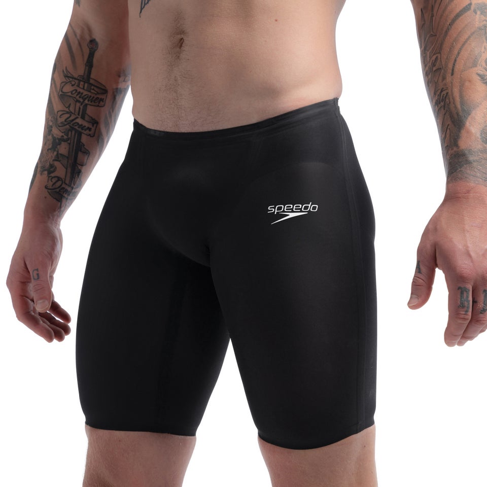 Cuissard de natation taille haute Fastskin LZR Pure Valor 2.0 pour hommes, noir