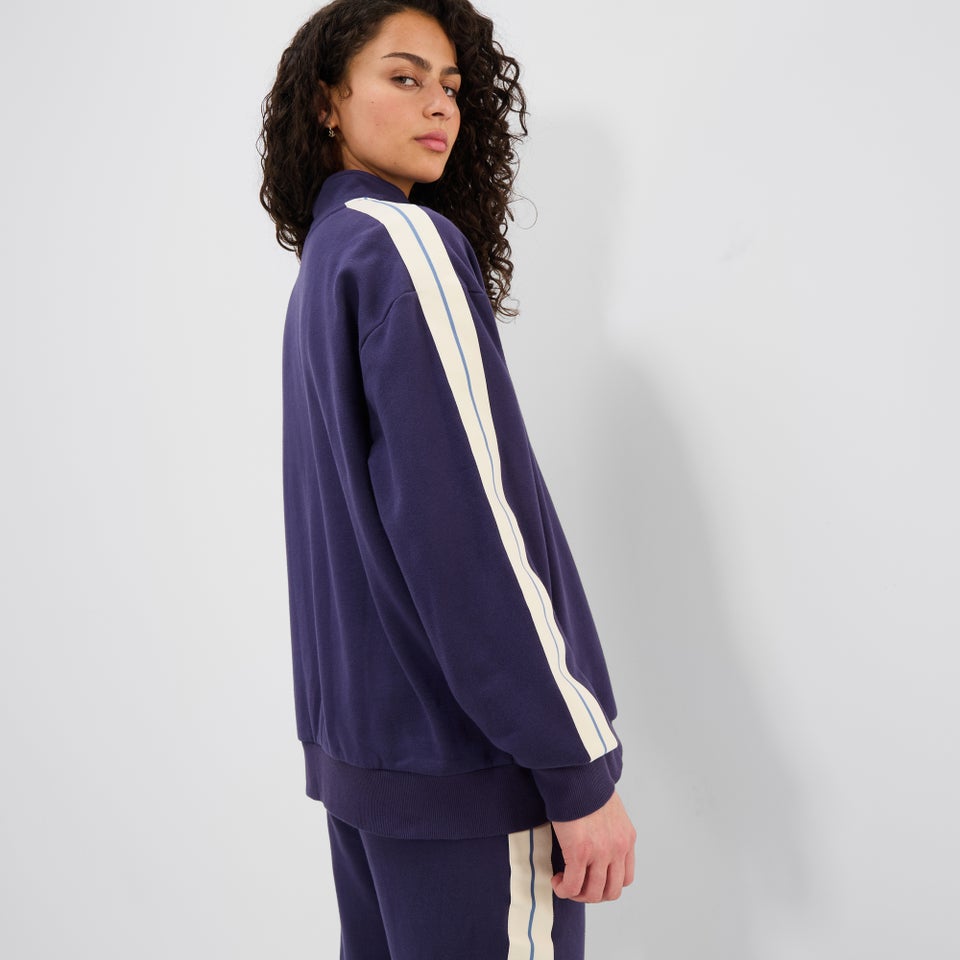 Pilton 1/2 Zip Top Dark Blue