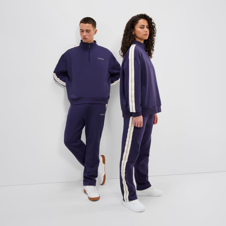 Pilton 1/2 Zip Top Dark Blue