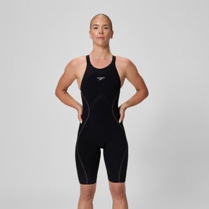 Women's Fastskin LZR Pure Intent 2.0 Openback Kneeskin - Black | Size 20