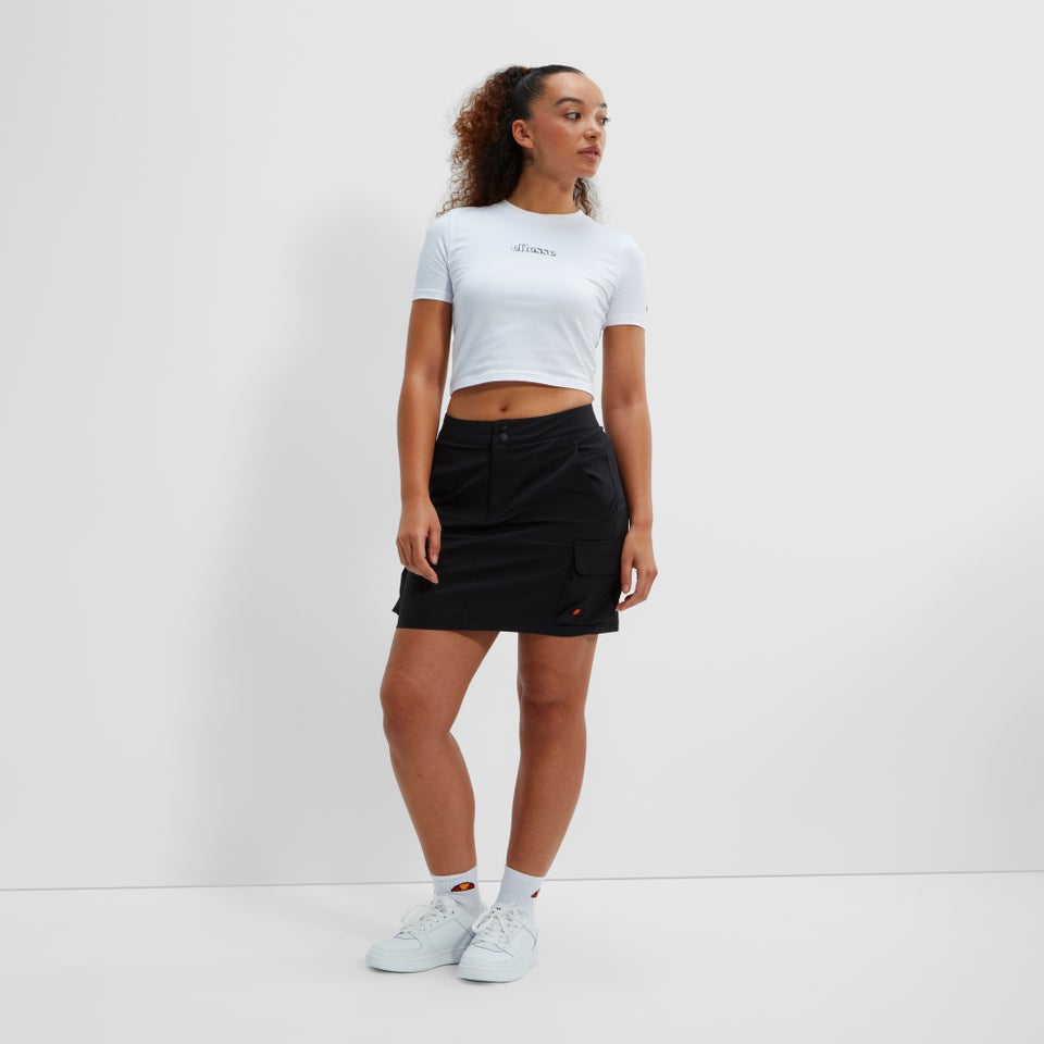 Crop-T-Shirt Sierra für Damen Weiß