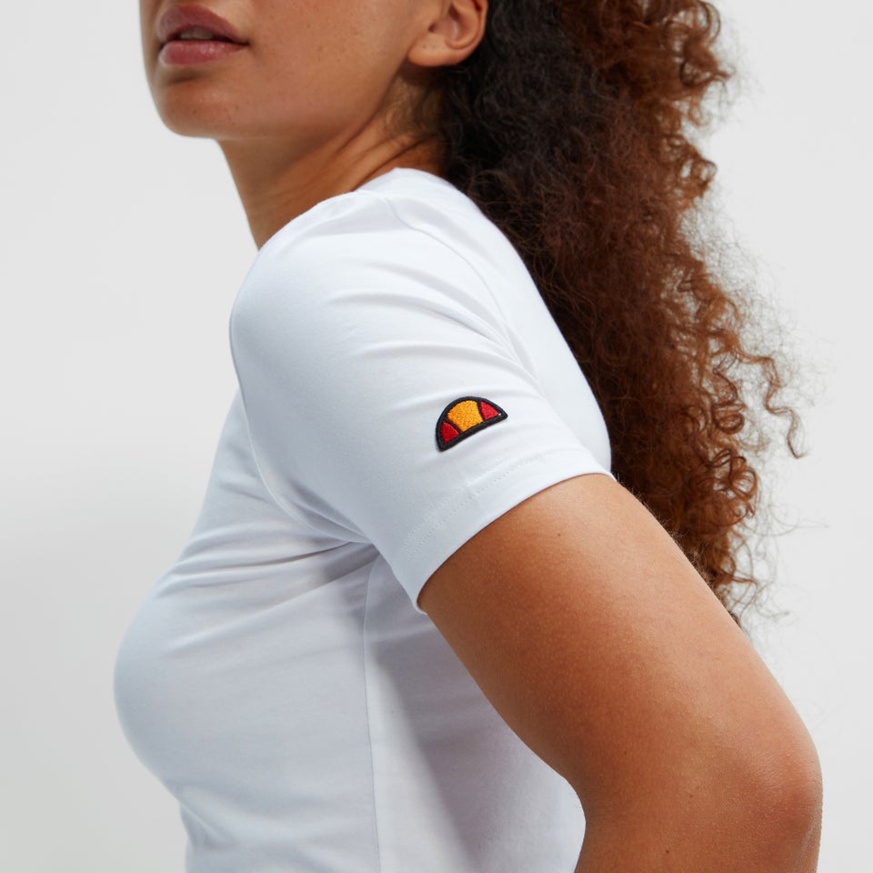 Crop-T-Shirt Sierra für Damen Weiß