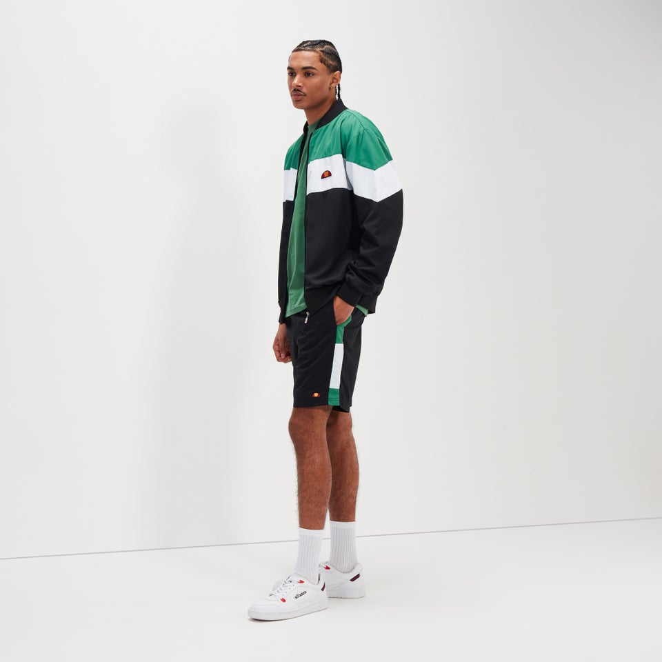 Men's Tiaki 7" Short Black/Green