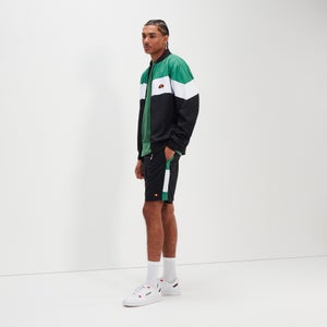 18-cm-Shorts Tiaki für Herren Schwarz/Grün