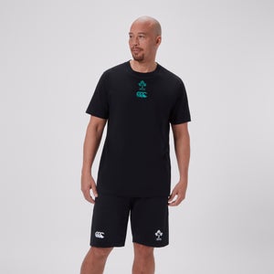 Mens Ireland Team Cotton T-Shirt Black/Green