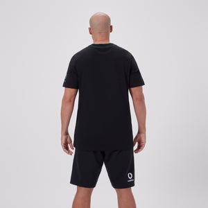 Mens Ireland Team Cotton T-Shirt Black/Green