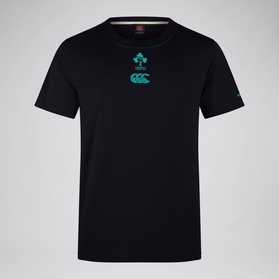 CANTERBURY IRELAND TEAM COTTON T-SHIRT AM BLK/GRN