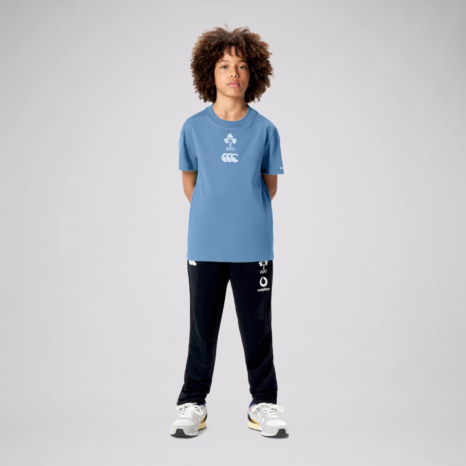 Junior Unisex Ireland Cotton Tee Blue