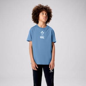 Junior Unisex Ireland Cotton Tee Blue