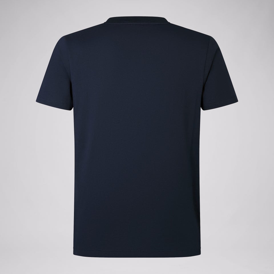 MENS BRITISH & IRISH LIONS CCC COTTON JERSEY T-SHIRT BLUE