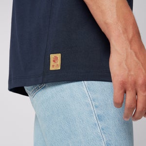 Mens British & Irish Lions Cotton Jersey Tee Navy