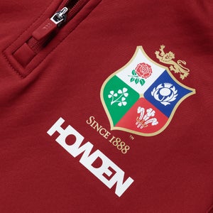 Womens British & Irish Lions 1/4 Zip Fleece Red
