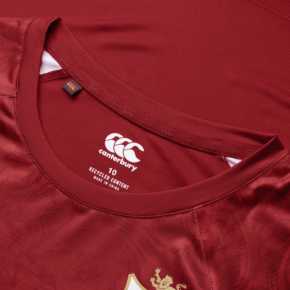 Womens British & Irish Lions Superlight Tee Red
