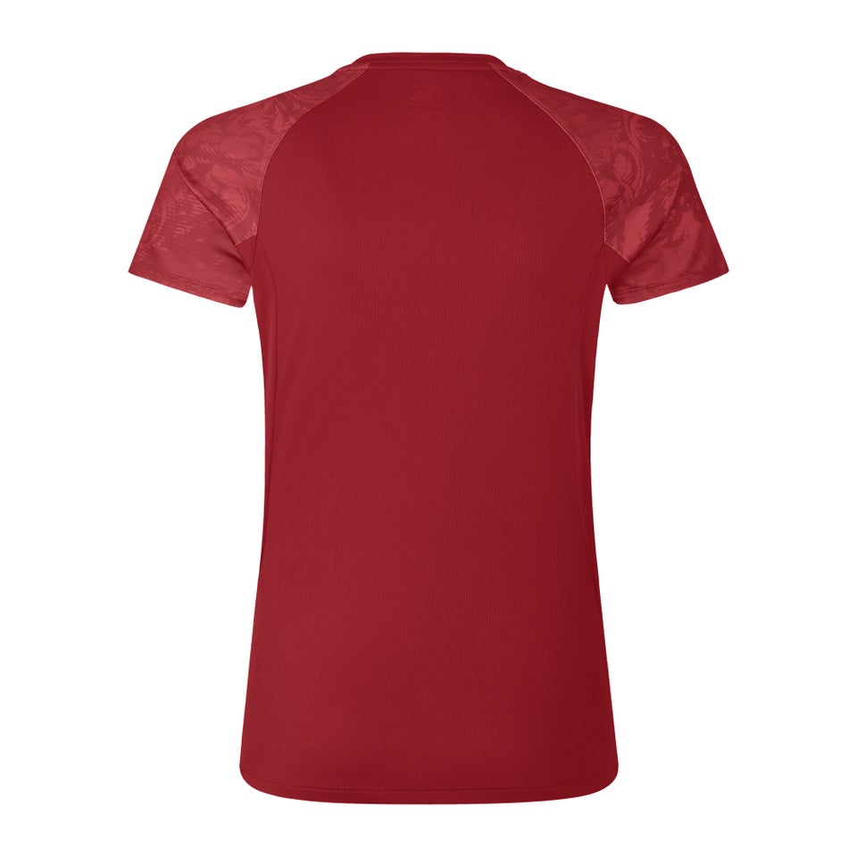 Womens British & Irish Lions Superlight Tee Red